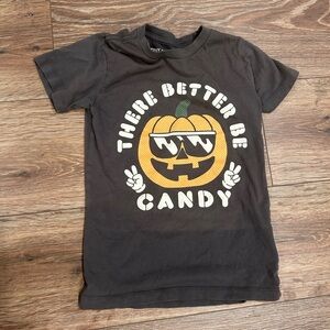 Truly Me Black Halloween Pumpkin Tee